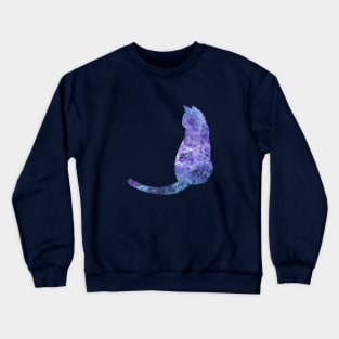 Galaxy Cat Crewneck Sweatshirt